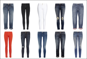 С чем носить джинсы? Рваные, белые, красные, бойфренд, скини.